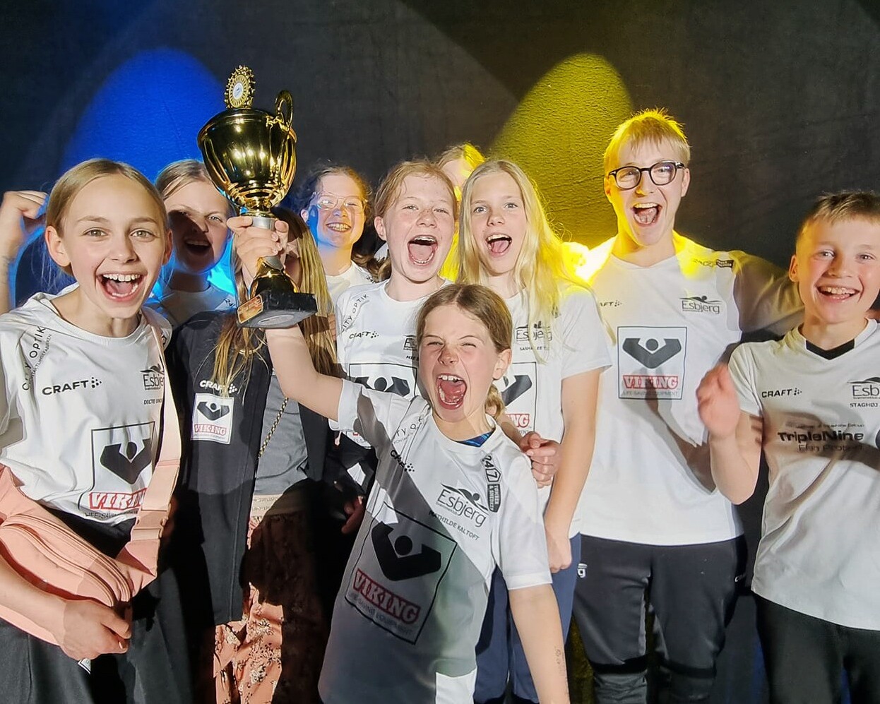 Esbjerg Svømmeklub er en af de foreninger, der modtager støtte. Foto: Privat.