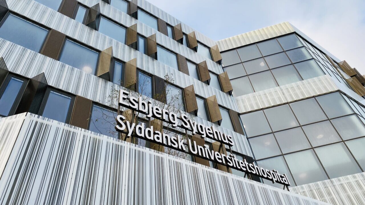 Esbjerg Sygehus. Foto: Presse.