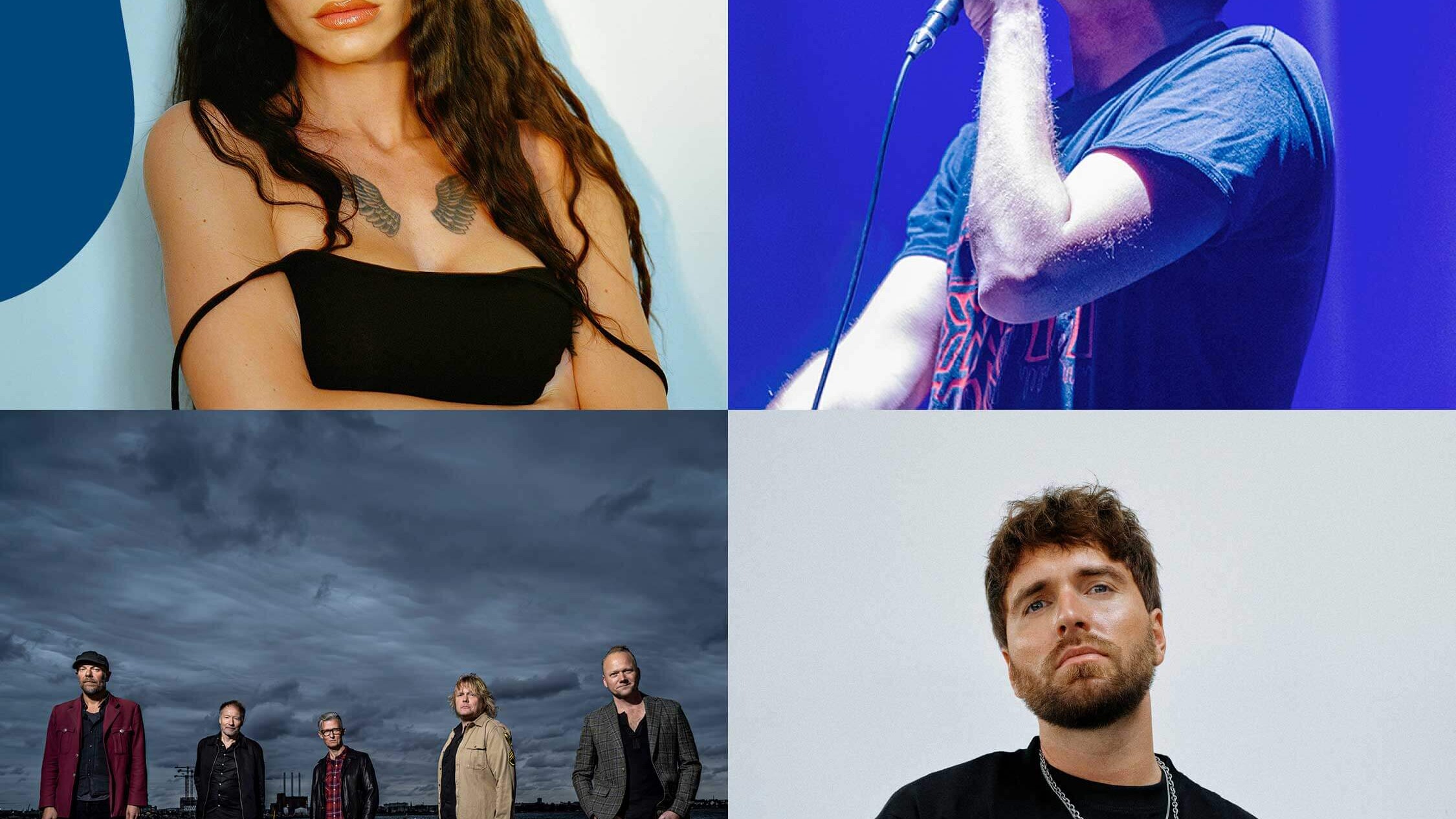 Tessa, lokale Sebastian Wolff, Magtens Korridorer og Malte Ebert er de nye navne på plakaten.