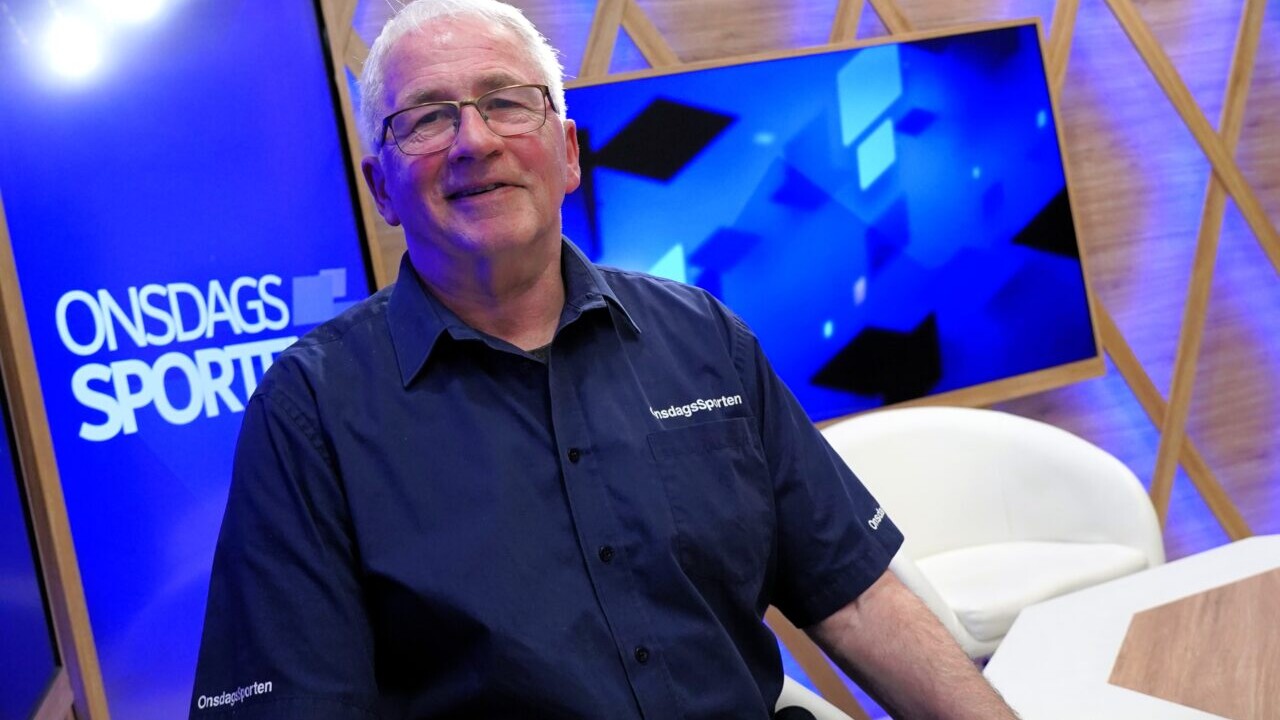 Bjarne Bay har været vært for OnsdagsSporten siden 2002. Foto: Fjodor Pedersen.