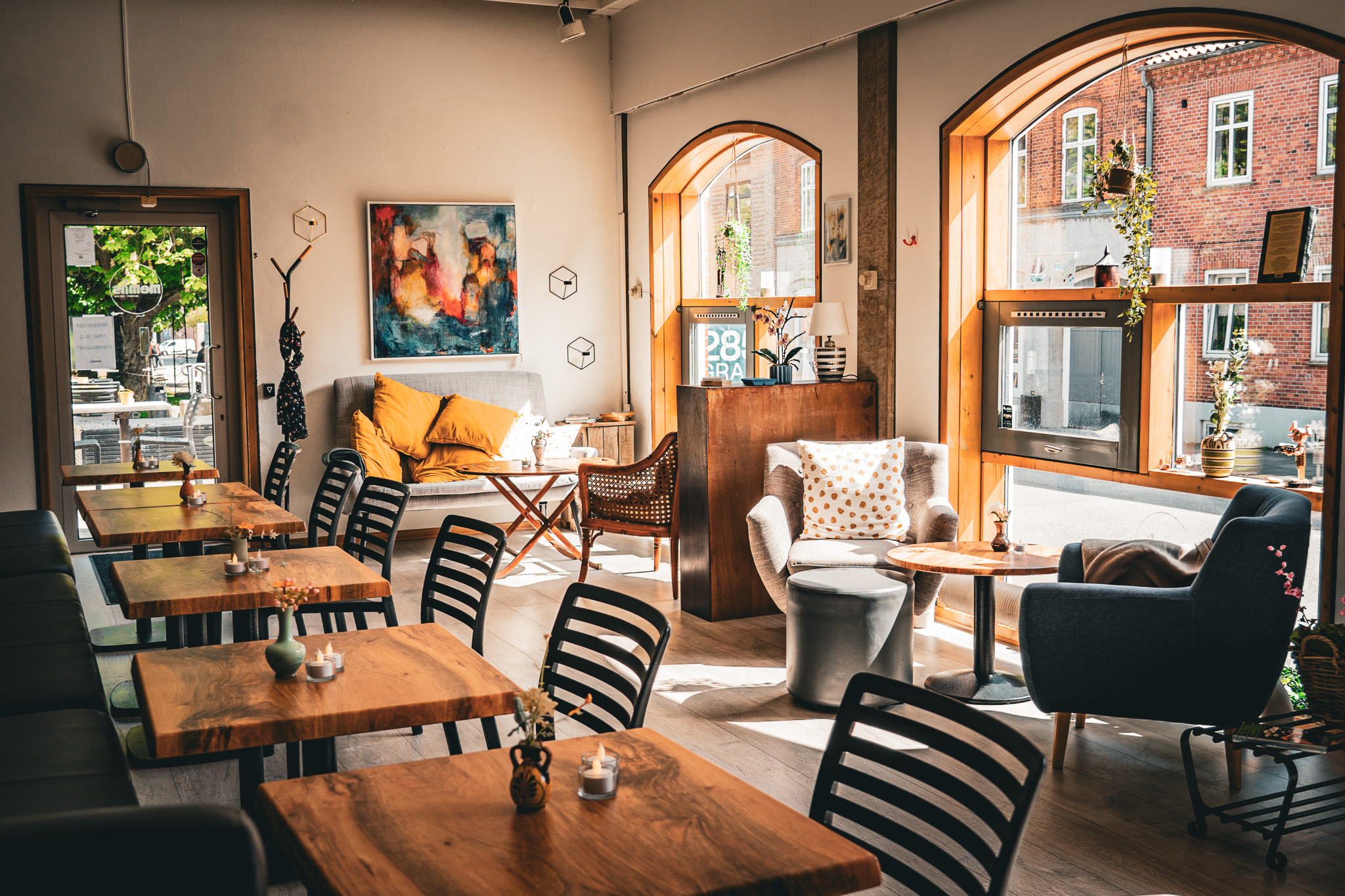 Indretningen er både rustik og bæredygtig. Foto: Fjodor Pedersen.