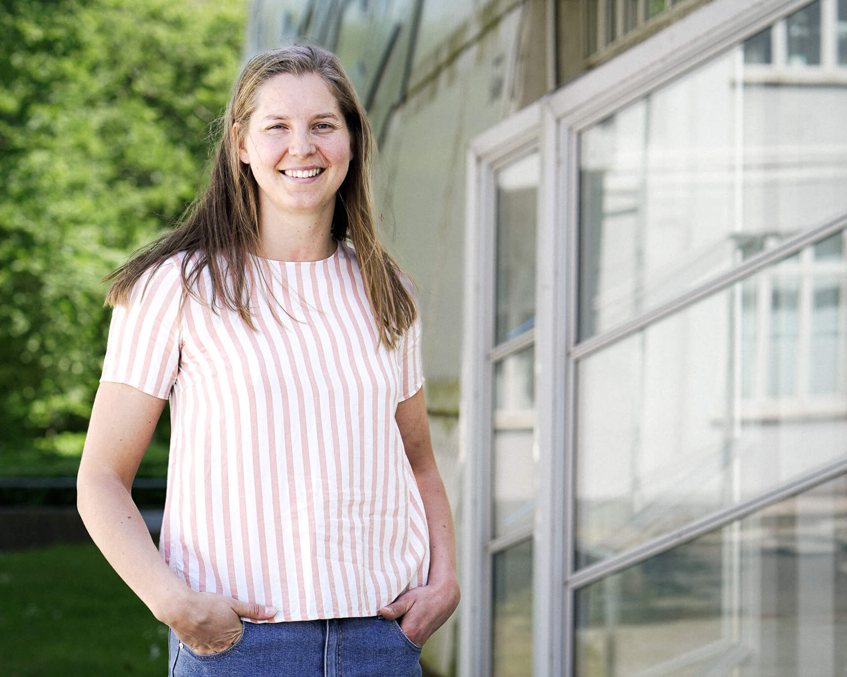 Mette Tranborg er for tiden i praktik i Musikhuset Esbjerg. Foto: Fjodor Pedersen.