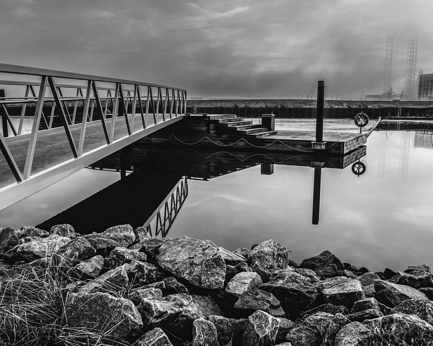 Platform på Esbjerg Brygge