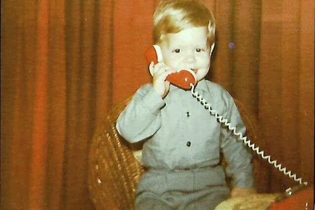 Henrik List som lille dreng i Vesterbyen. Foto: Privat.