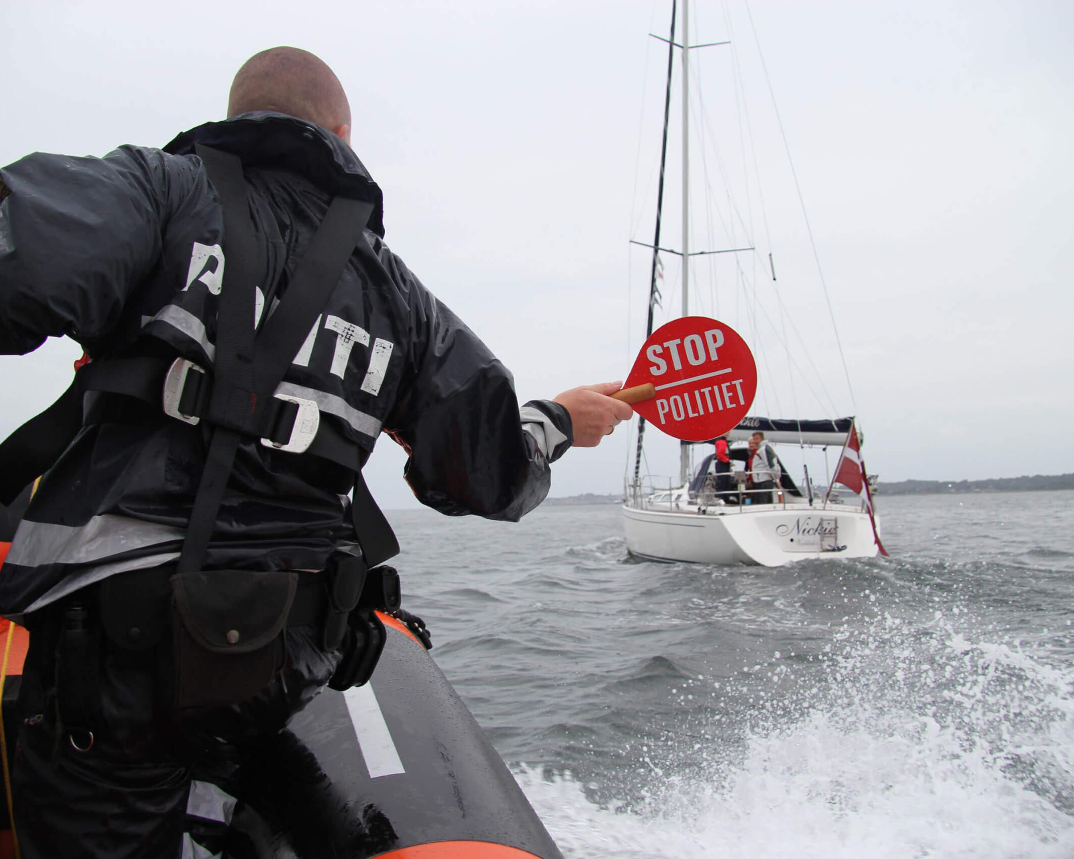 Maritim patrulje. Foto: Connie Maria Westergaard.