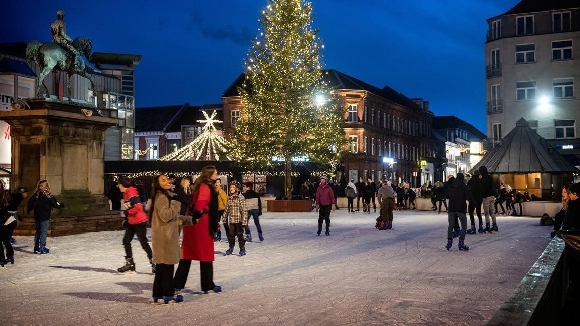 Den populære skøjtebane går en uvis fremtid i møde. Arkivfoto: Torben Meyer, Esbjerg Kommune.
