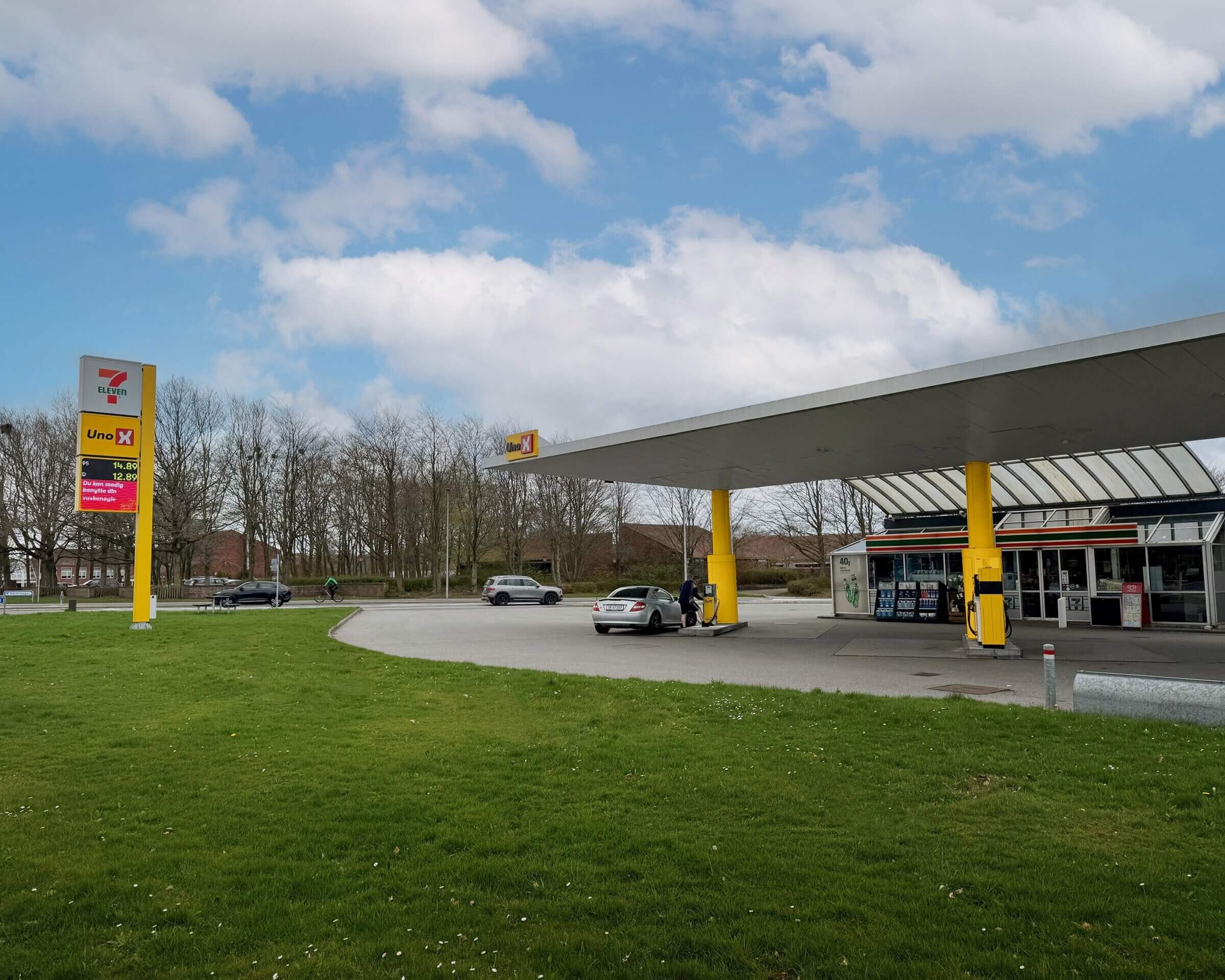 Shell i Stormgade er blevet til Uno-X.