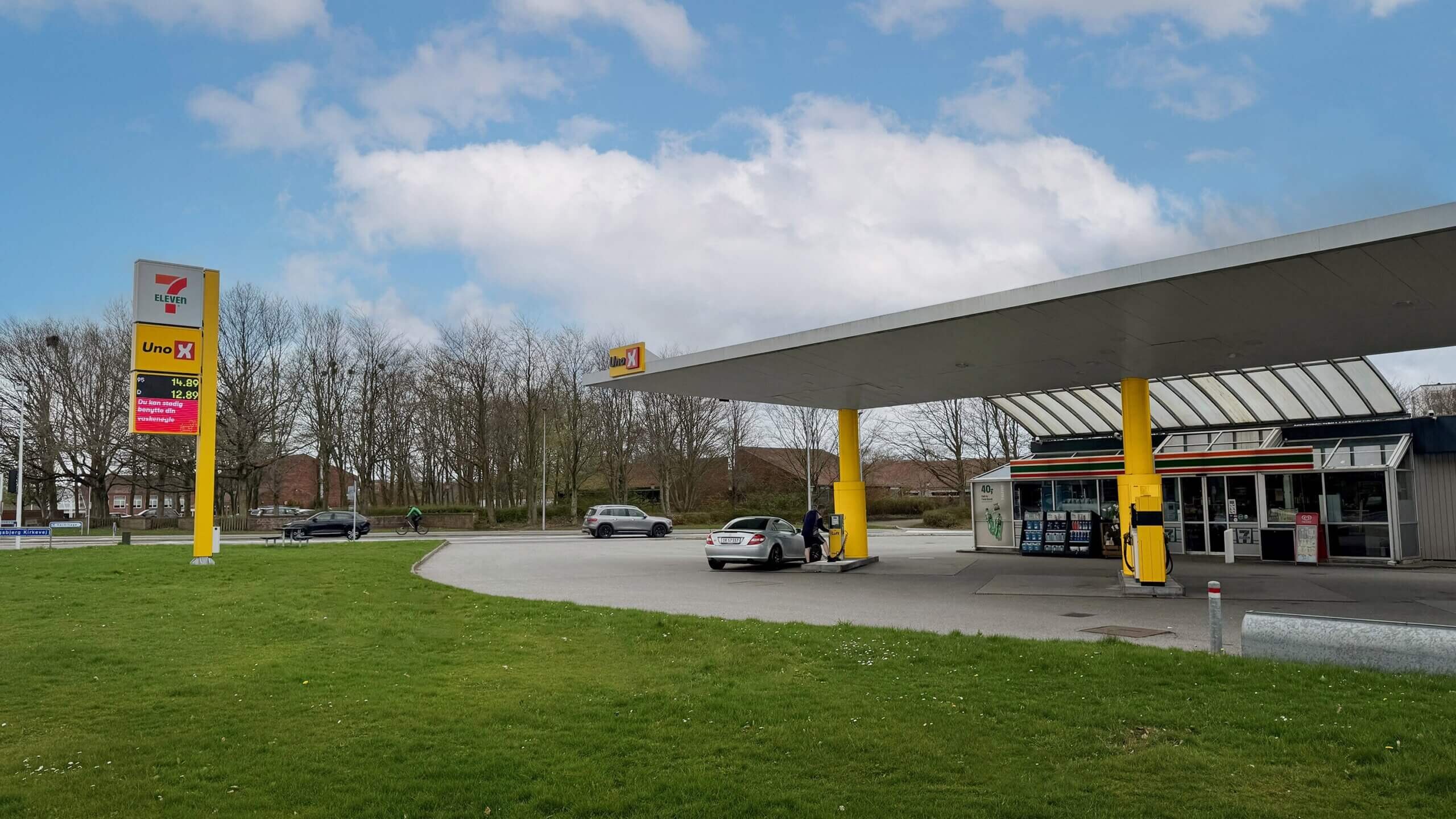 Shell i Stormgade er blevet til Uno-X.