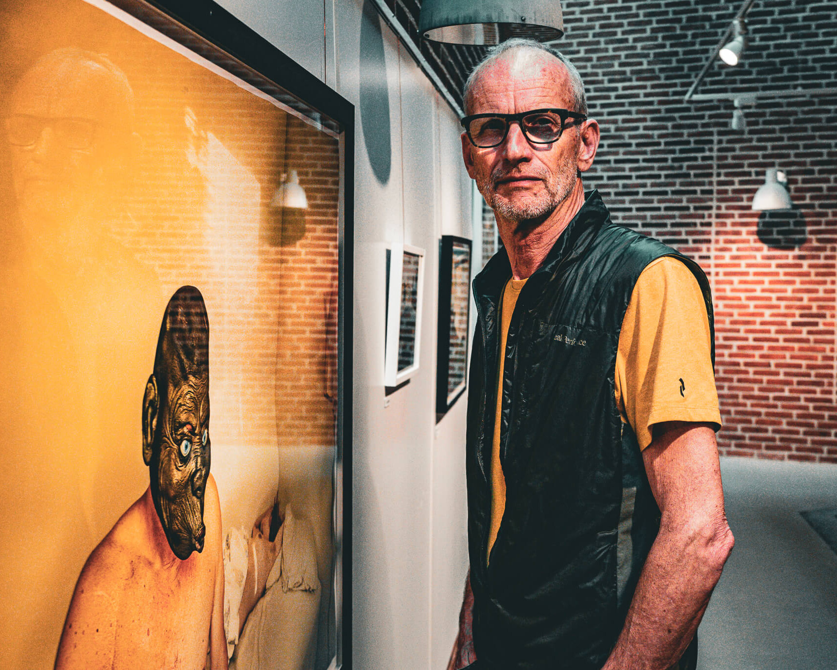 Per Morten Abrahamsen som the monkey. Foto: Fjodor Pedersen.