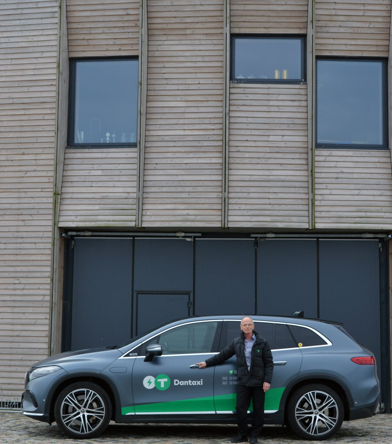 Vognmand i Dantaxi i Esbjerg, Jan Schou Jørgensen, har været med fra starten i 2022.