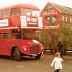 Turen bliver - vist nok - ikke i samme bus, som man brugte ved havnejubilæet i 1968. Foto: Privat.