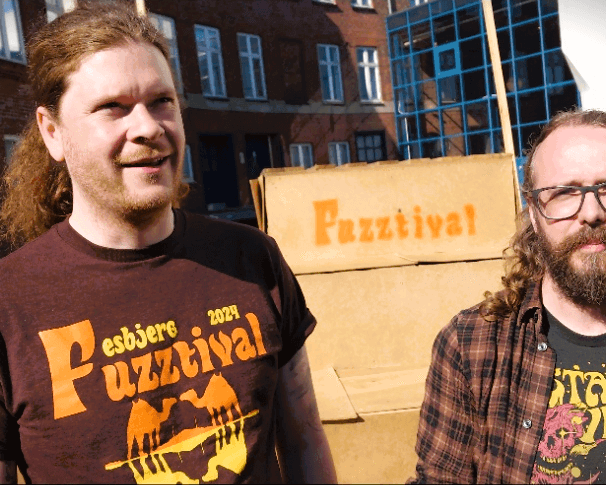 Thomas Sørensen og Bo Sejer er ophavsmænd til Esbjerg Fuzztival.