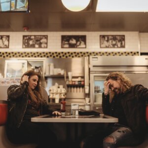 Pressebillede, som Glimtvis fik taget på deres første tur til Nashville.