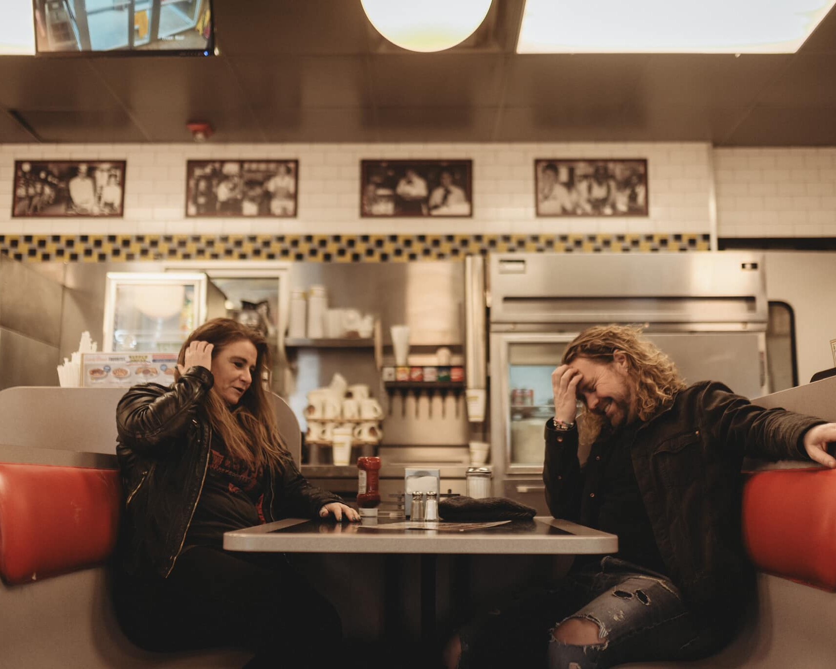 Pressebillede, som Glimtvis fik taget på deres første tur til Nashville.