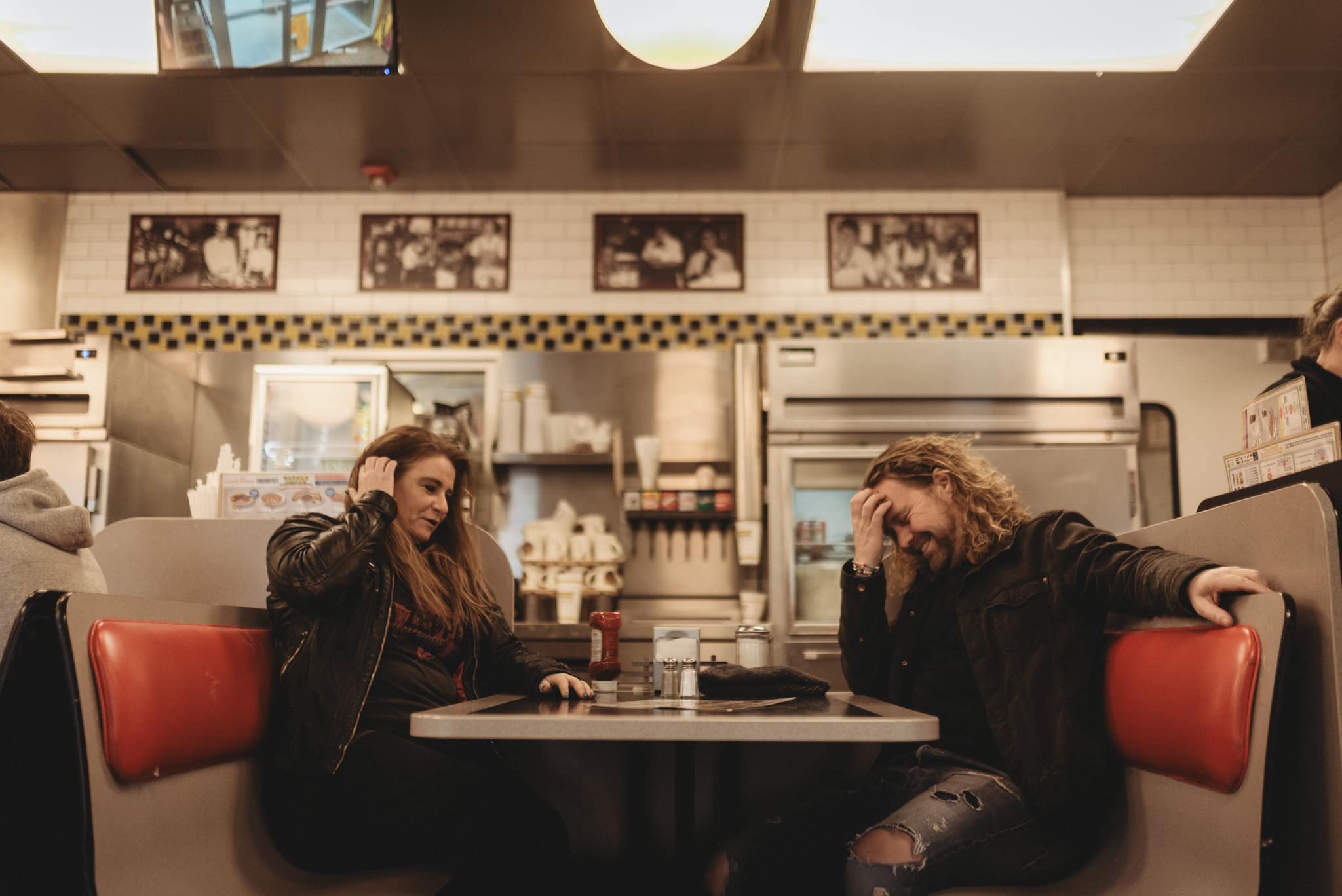 Pressebillede, som Glimtvis fik taget på deres første tur til Nashville.