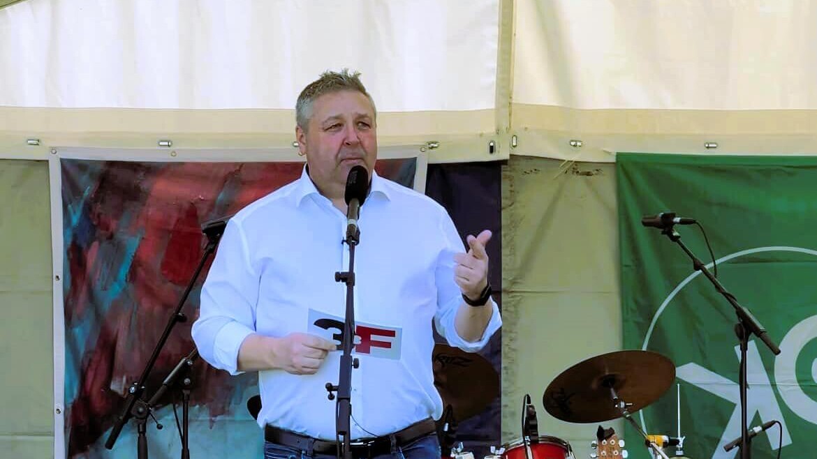 Henning Overgaard, forbundsformand, 3F.