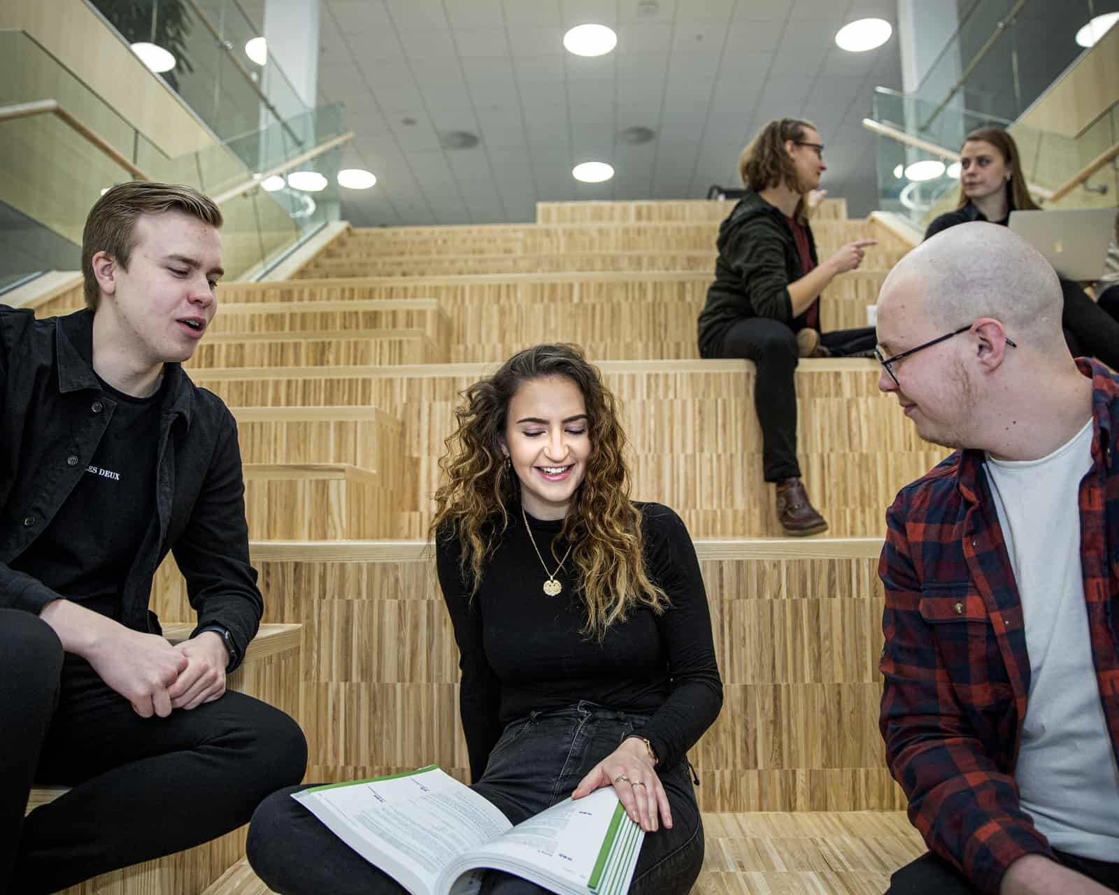 Studerende på SDU i Esbjerg. Arkiv-/Pressefoto.
