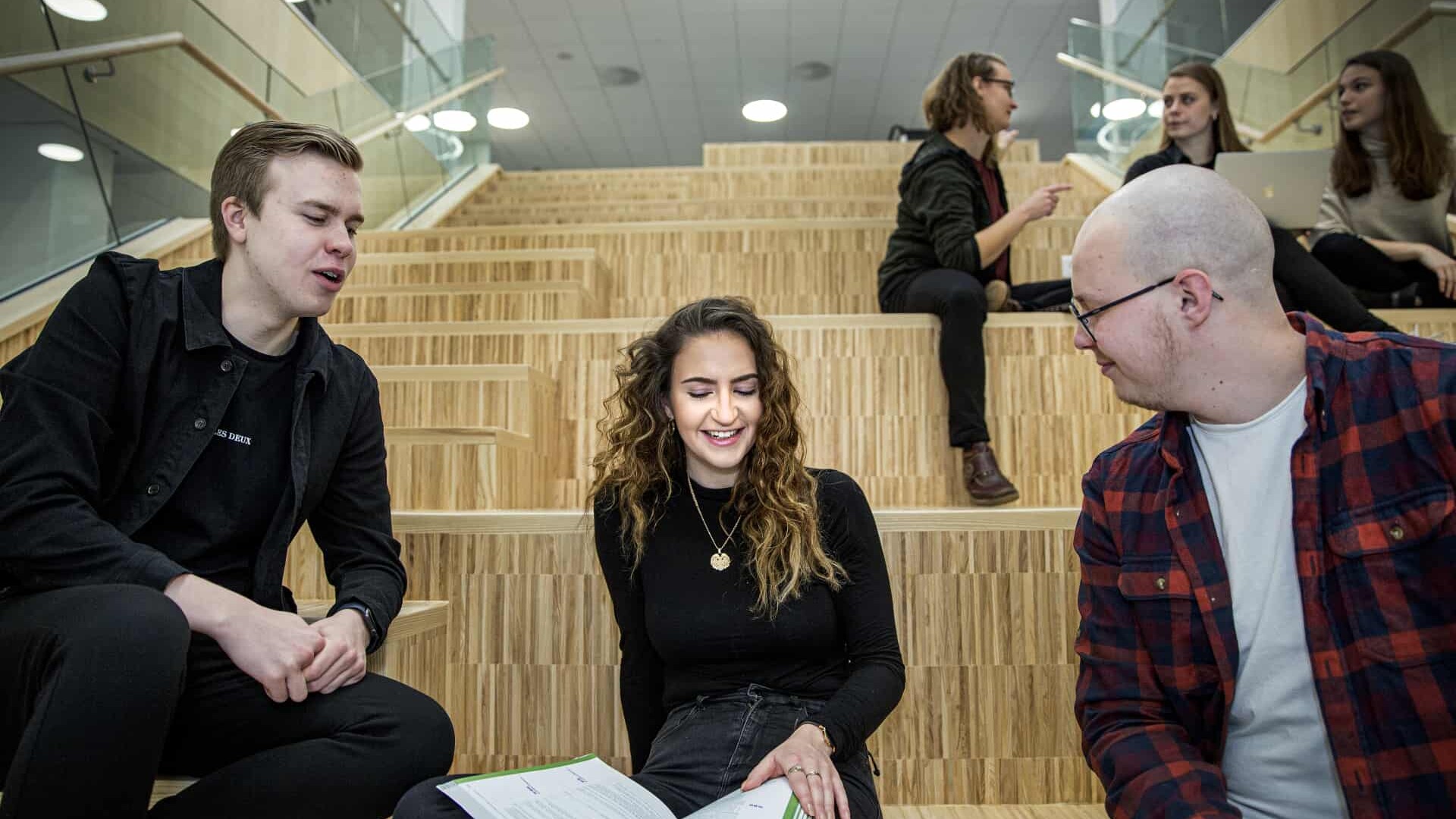 Studerende på SDU i Esbjerg. Arkiv-/Pressefoto.