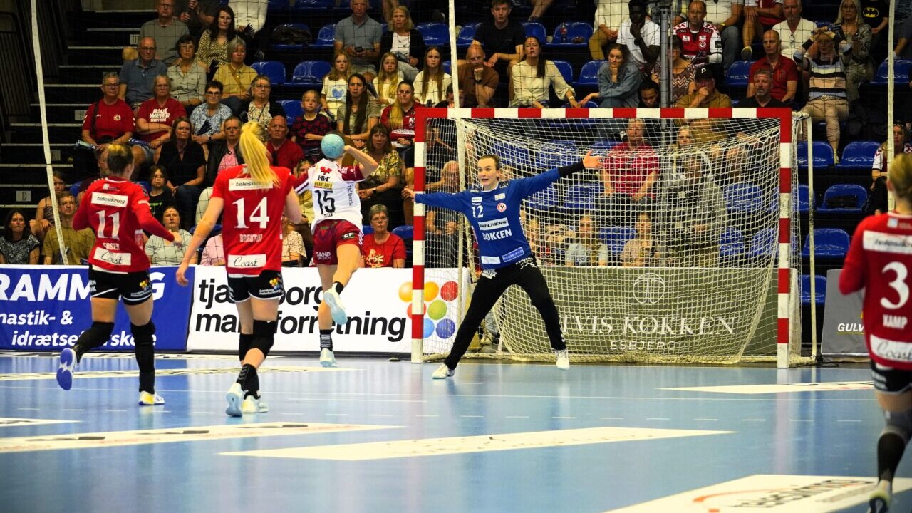 Team Esbjerg vandt første opgør 35-24 i lørdags. Foto: Fjodor Pedersen.