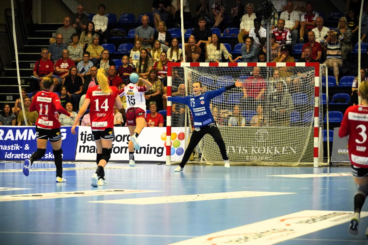 Team Esbjerg vandt første opgør 35-24 i lørdags. Foto: Fjodor Pedersen.