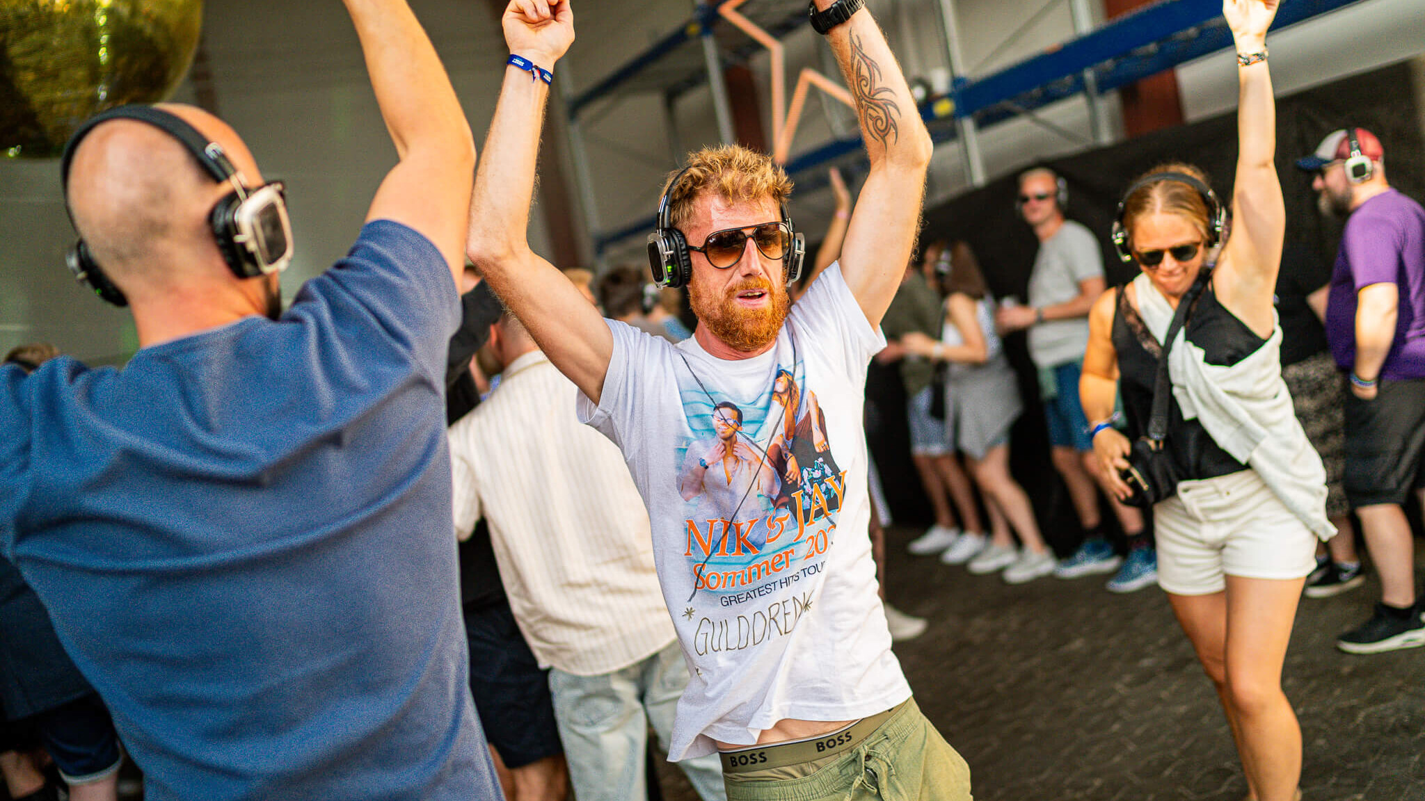 Silent Disco på Suset Festival 2024. Foto: Fjodor Pedersen.