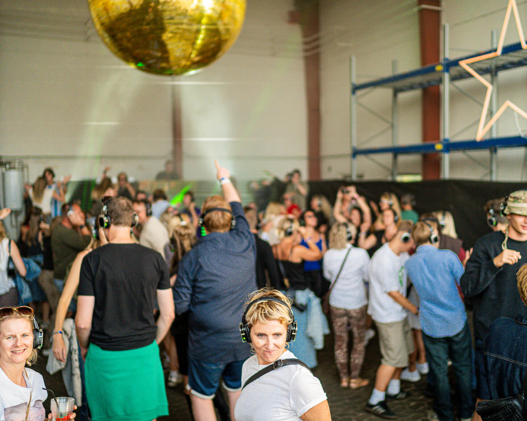 Silent Disco på Suset Festival 2024. Foto: Fjodor Pedersen.