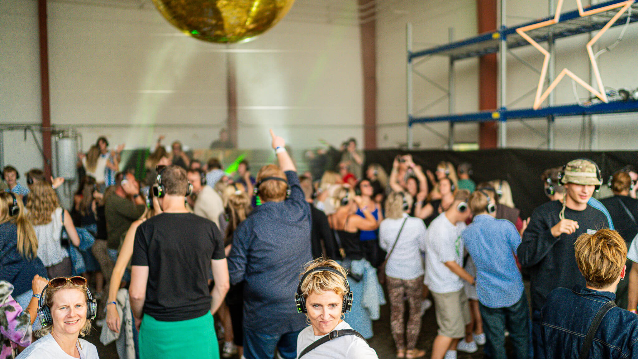 Silent Disco på Suset Festival 2024. Foto: Fjodor Pedersen.