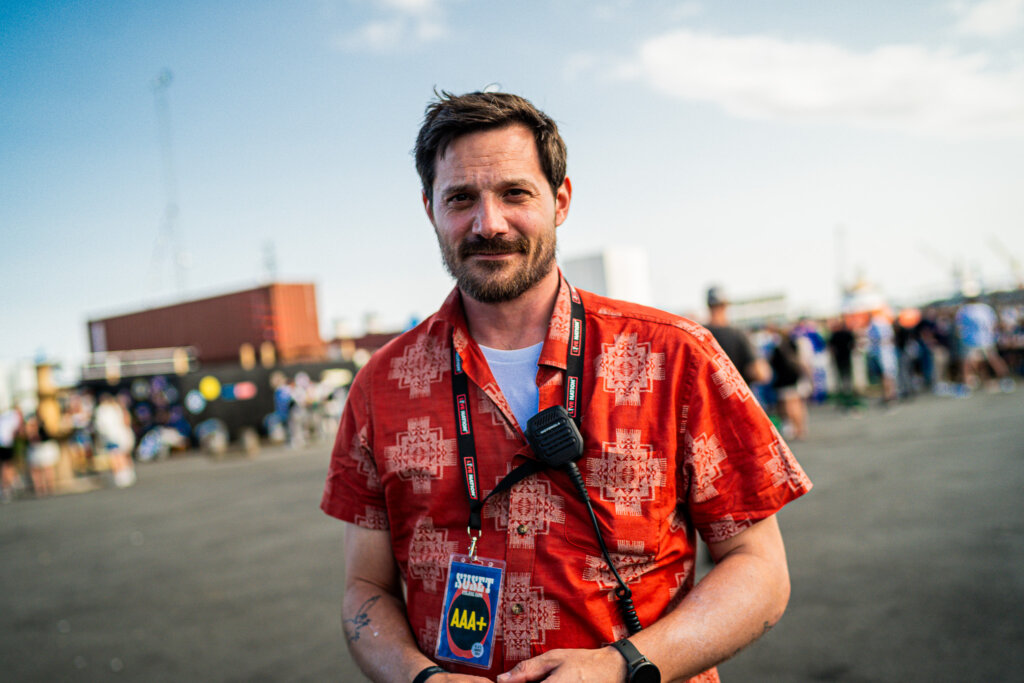 Tobias Kippenberger, direktør, Suset Festival. Foto: Fjodor Pedersen.