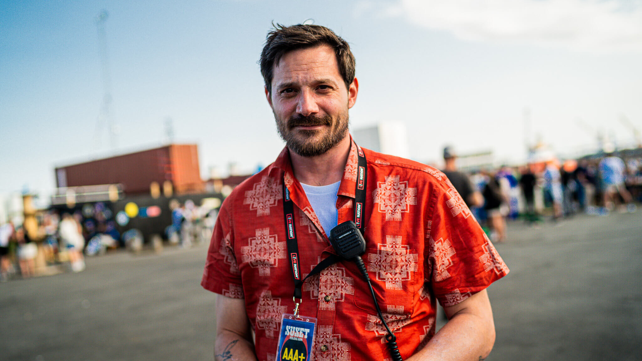Tobias Kippenberger, direktør, Suset Festival. Foto: Fjodor Pedersen.