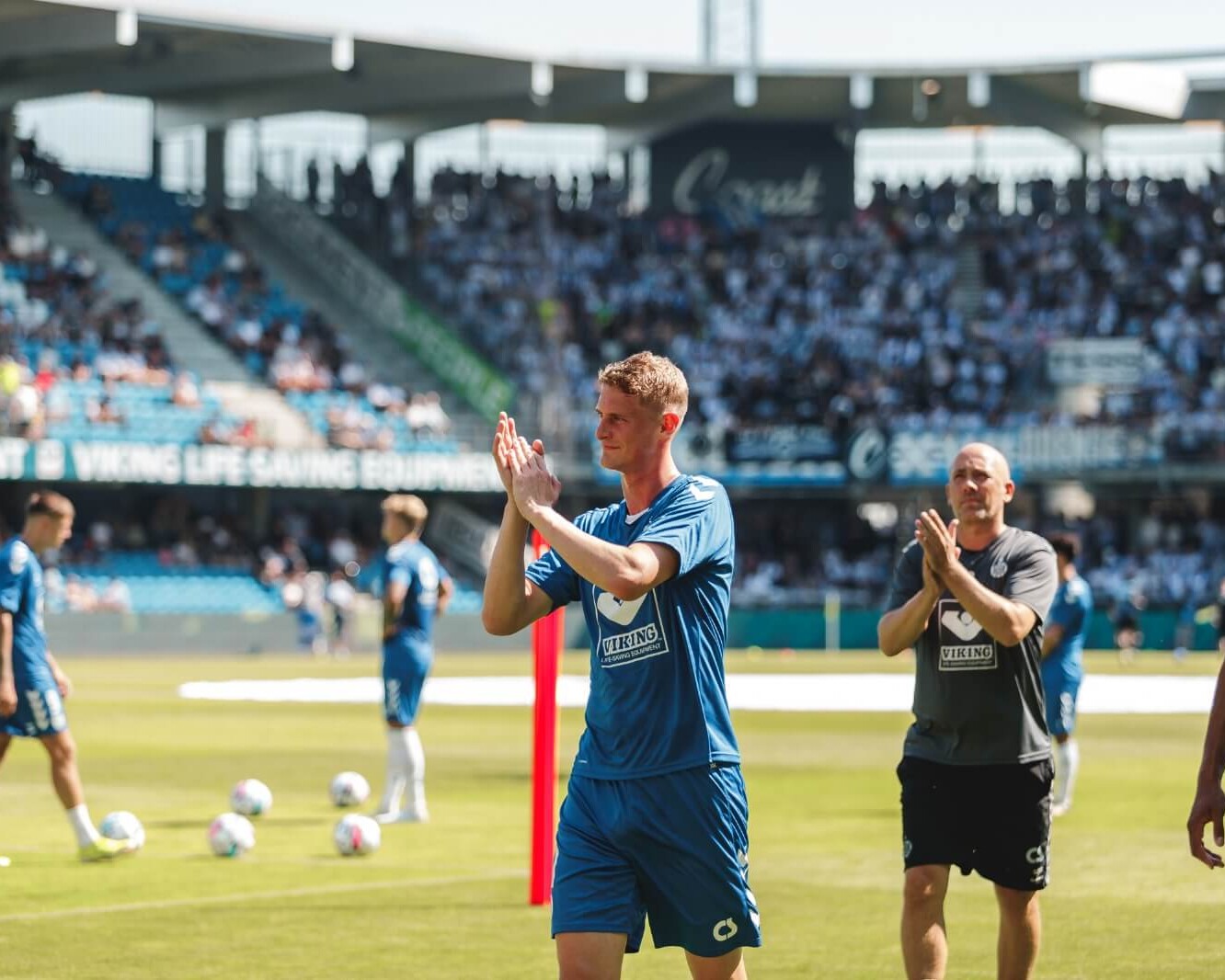 Emil Holten takkede af i EfB i sommers. Arkivfoto.