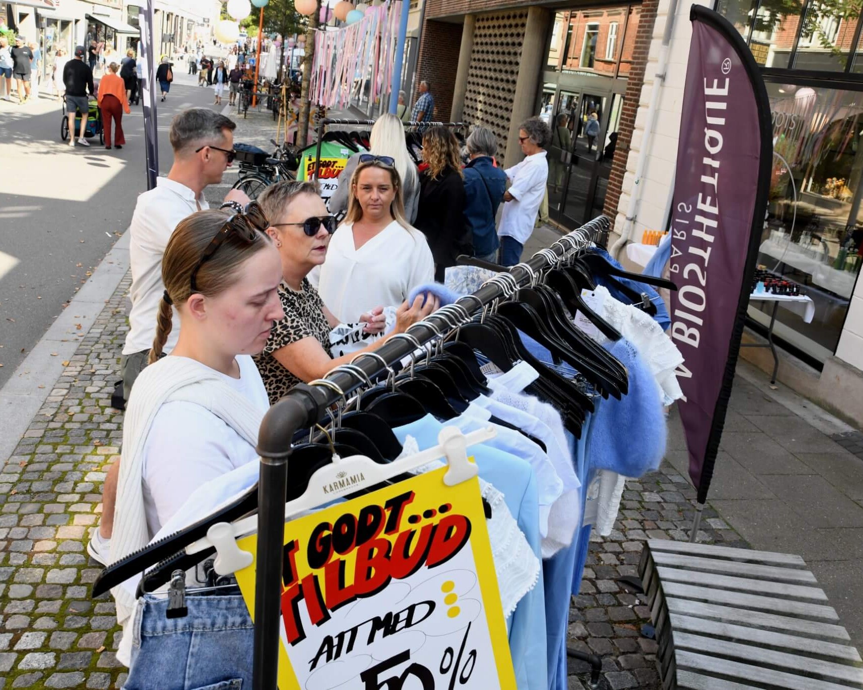 Markedsgade i Kirkegade 2024. Foto: Peter Langwithz Smith.