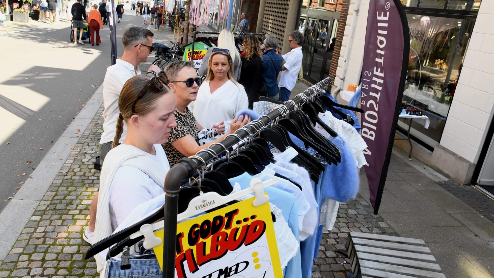 Markedsgade i Kirkegade 2024. Foto: Peter Langwithz Smith.