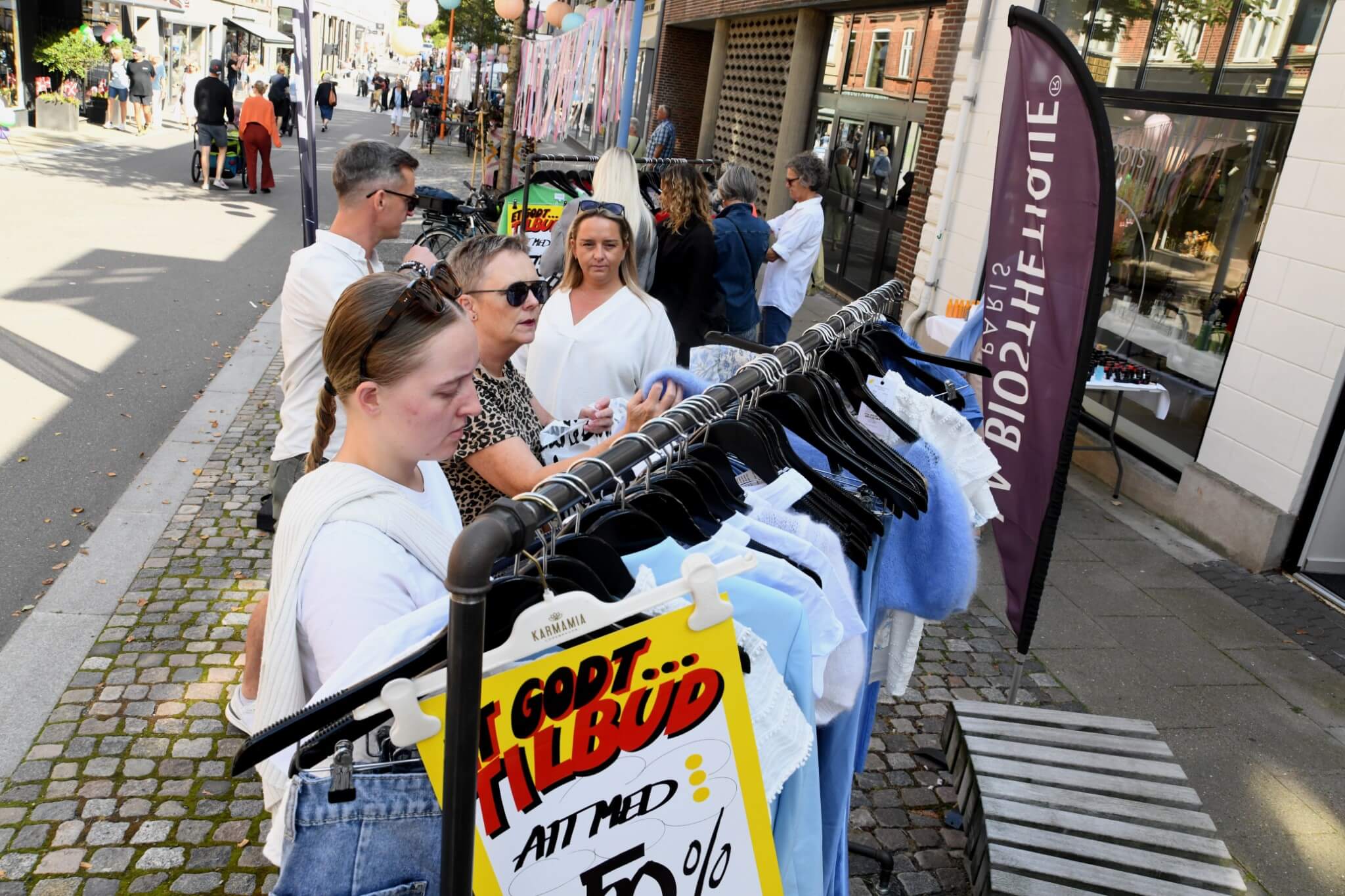 Markedsgade i Kirkegade 2024. Foto: Peter Langwithz Smith.
