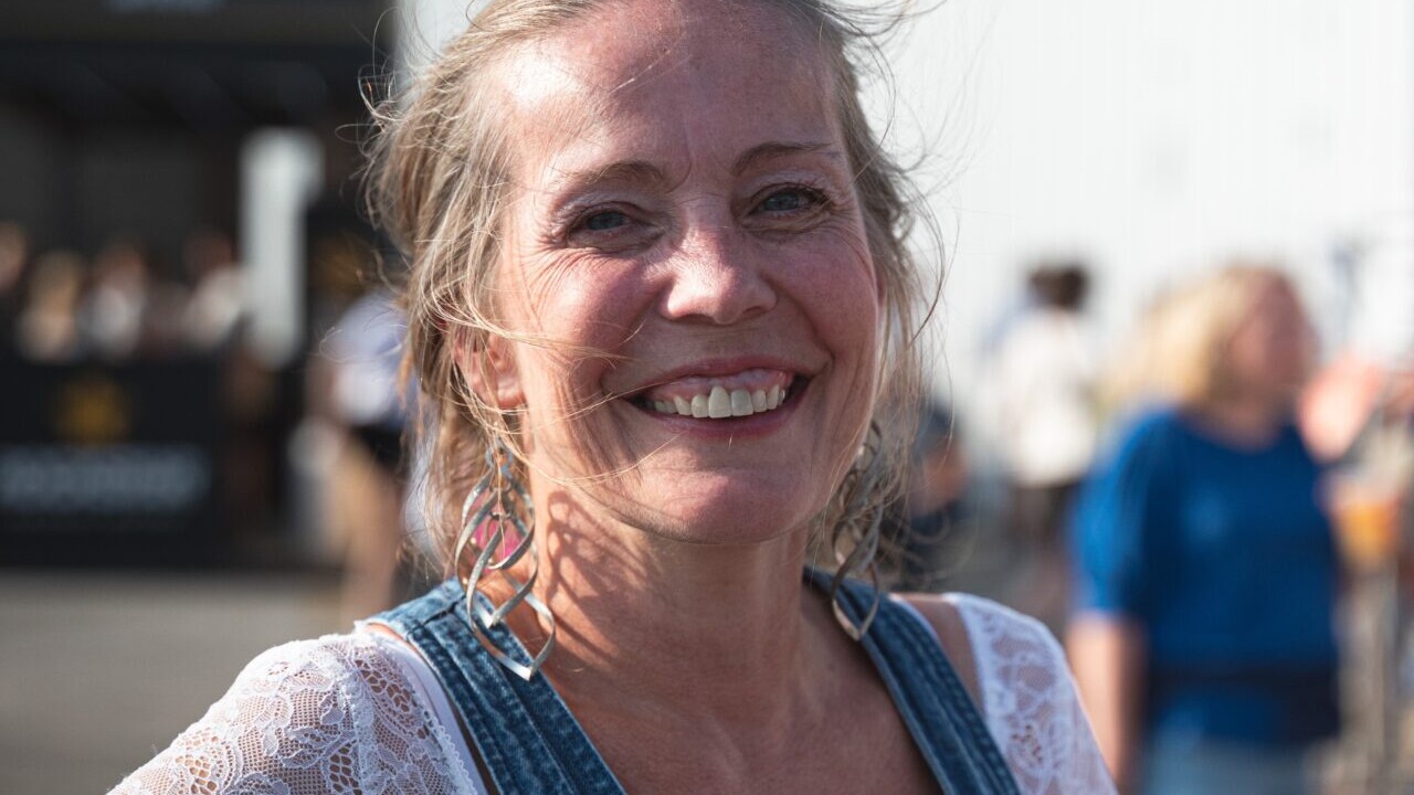 Sofie Jansen er vild med Esbjerg. Foto: Thomas Holm.