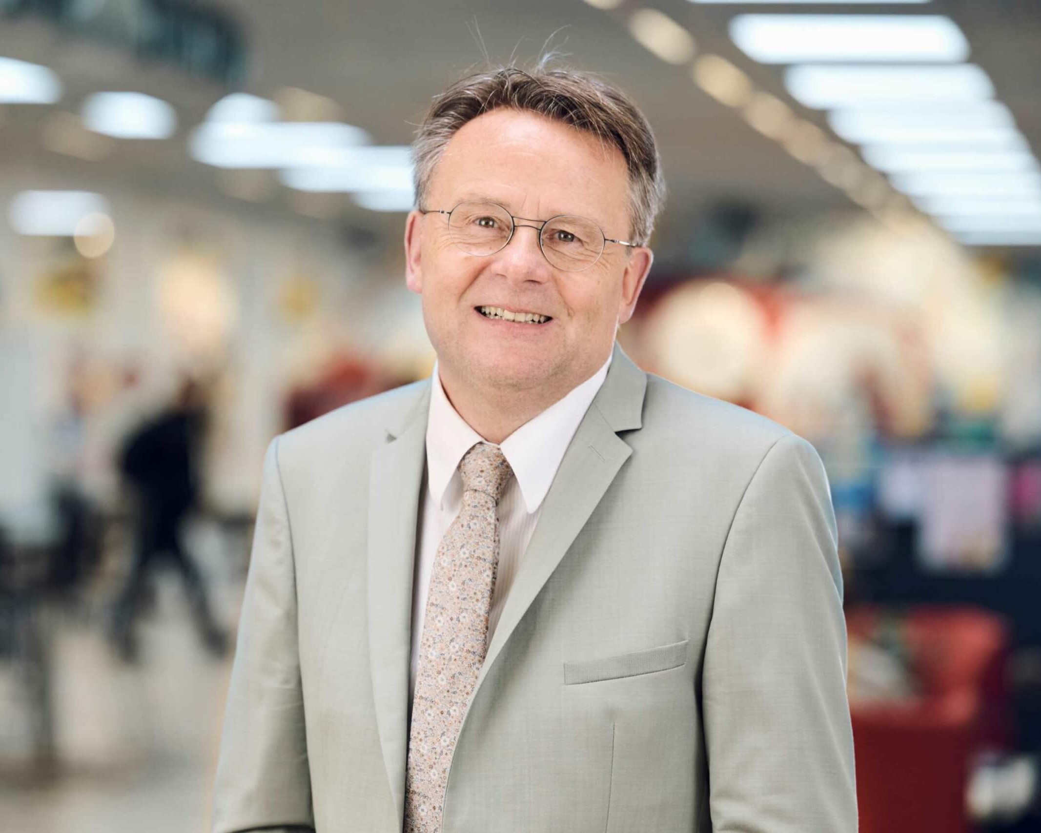 Rektor hos EASV Henrik Larsen. Foto: Erhvervskademi SydVest/Christer Holte.