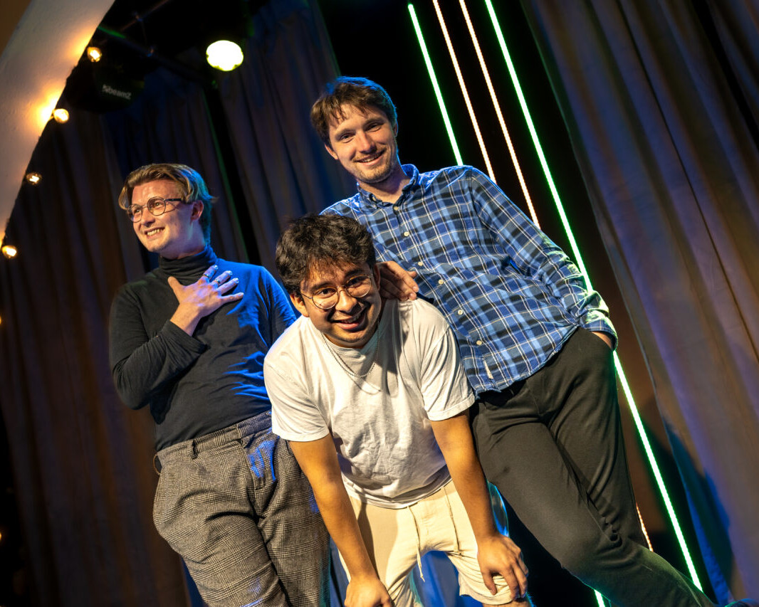 Frederik Knudsen, Mads Gregersen og Daniel Lassen. Foto: Fjodor Pedersen.