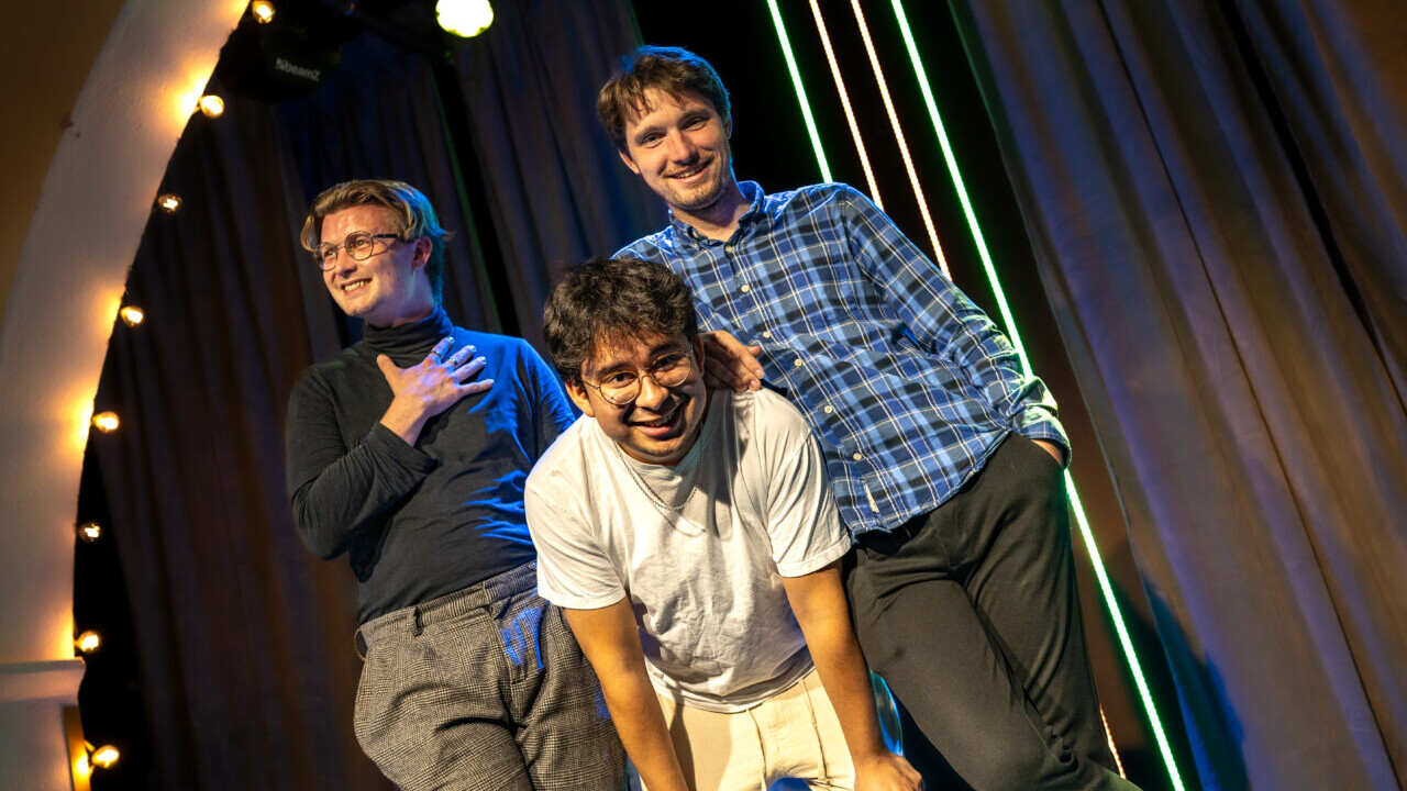 Frederik Knudsen, Mads Gregersen og Daniel Lassen. Foto: Fjodor Pedersen.