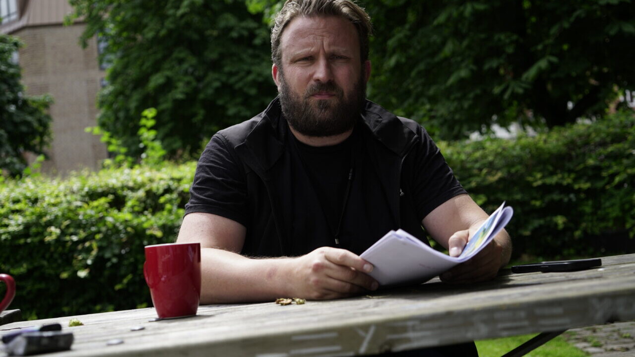Jacob Holm Krogsøe, projektleder på Fantasyfestival og forfatter. Foto: Fjodor Pedersen.