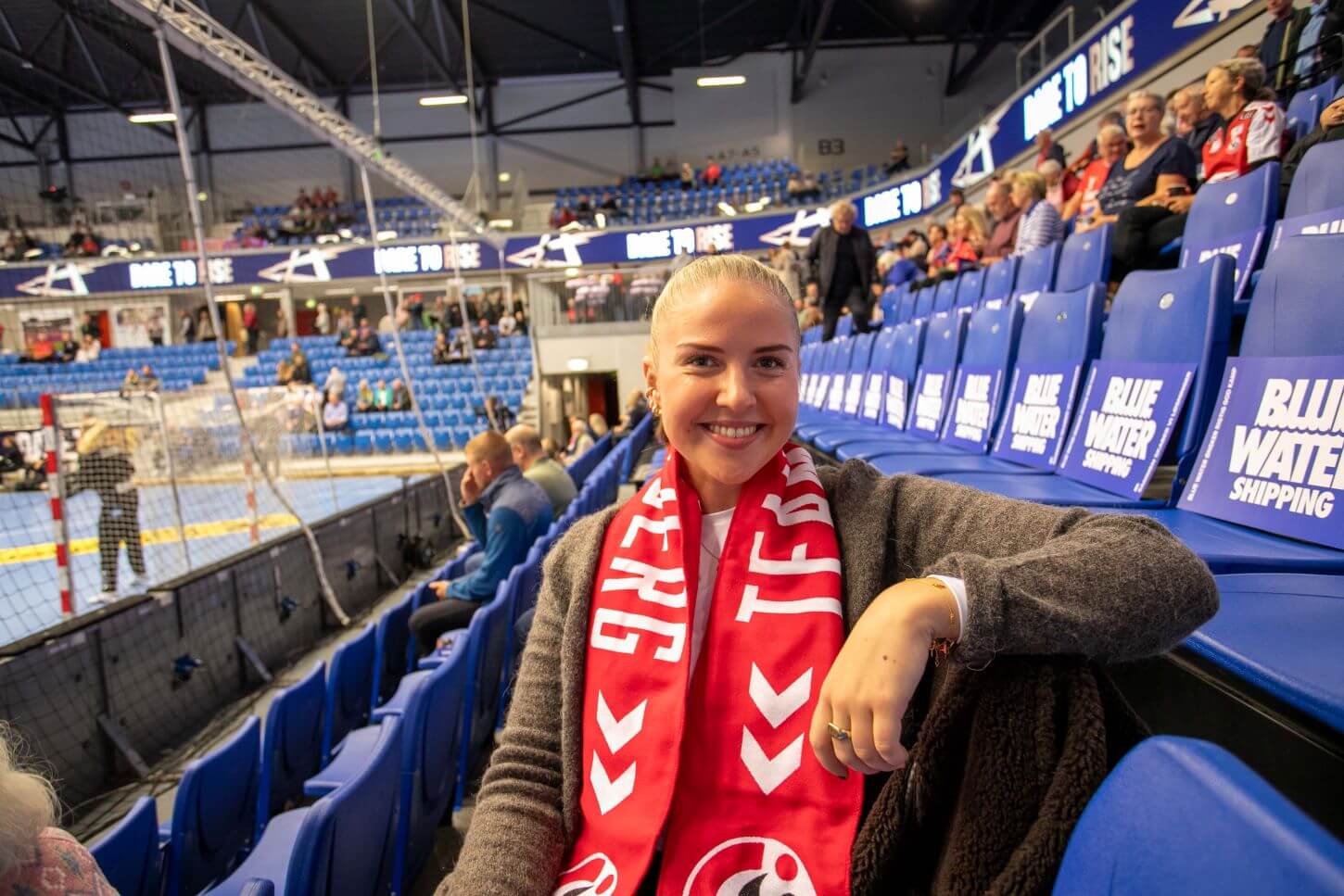 Amalie Mogstad spiller håndbold hjemme i Norge. Foto: Johnny Tauman.