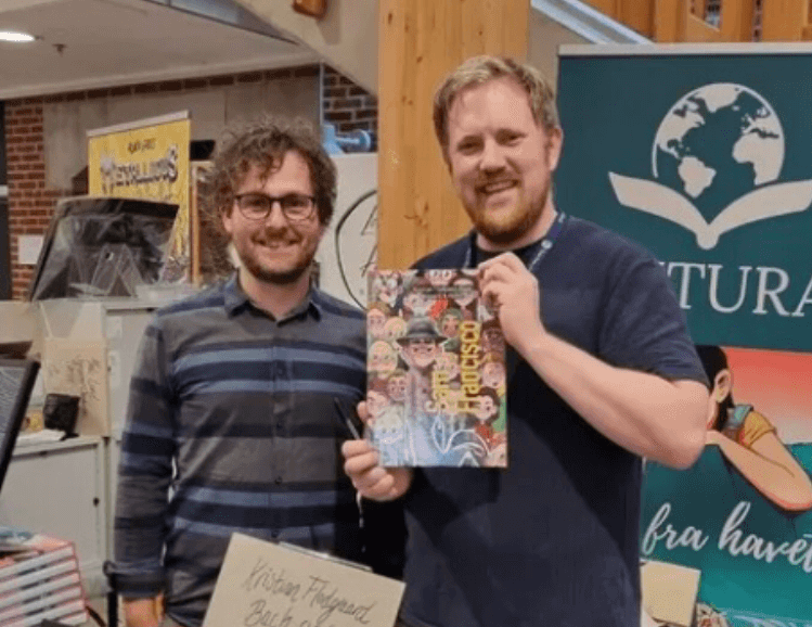 Kenneth Kirkeby (tv) og Kristian Flodgaard Bach. Privatfoto.