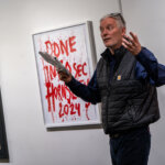 "Alle skal have ret til en Hornsleth". 10.000 kroner - men så har det også kun taget 60 sekunder at lave. Foto: Fjodor Pedersen.