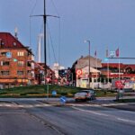 Rundkørslen, Strandby Plads. Arkivfoto: Fjodor Pedersen.