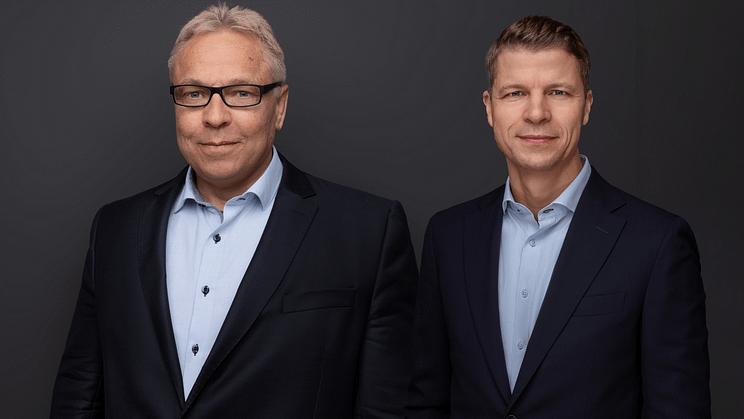 Ny CEO i fællesskab for Esvagt: Kristian Ole Jakobsen og Søren Karas. Foto: Esvagt.