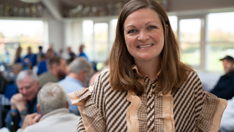Janni Møller Thomsen. Foto: Rasmus Falck, Lyngby Boldklub.