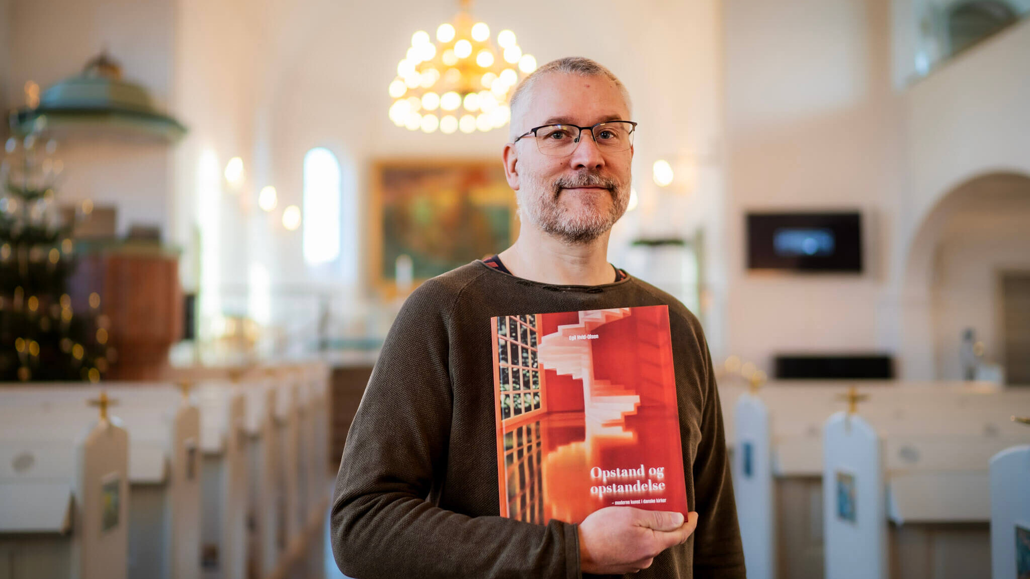 Egil Hvid-Olsen fotograferet i Zions Kirke. Foto: Fjodor Pedersen.