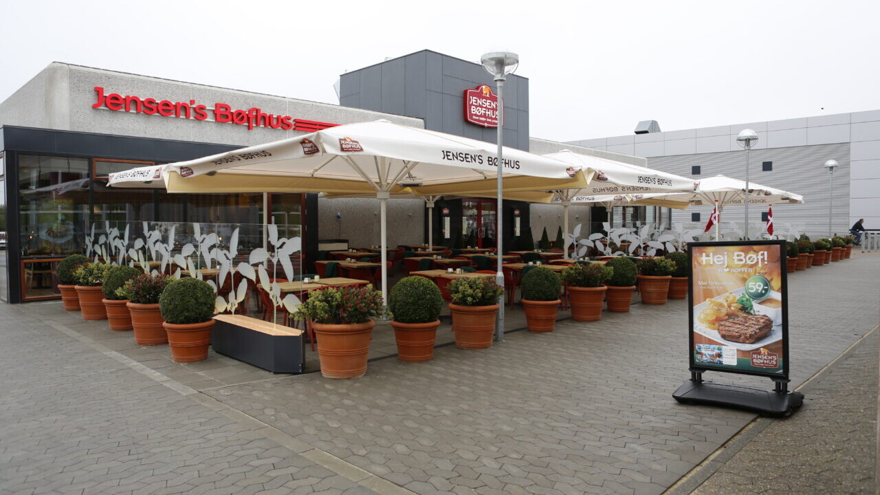 Jensens Bøfhus i Gjesing, Esbjerg. Pressefoto.