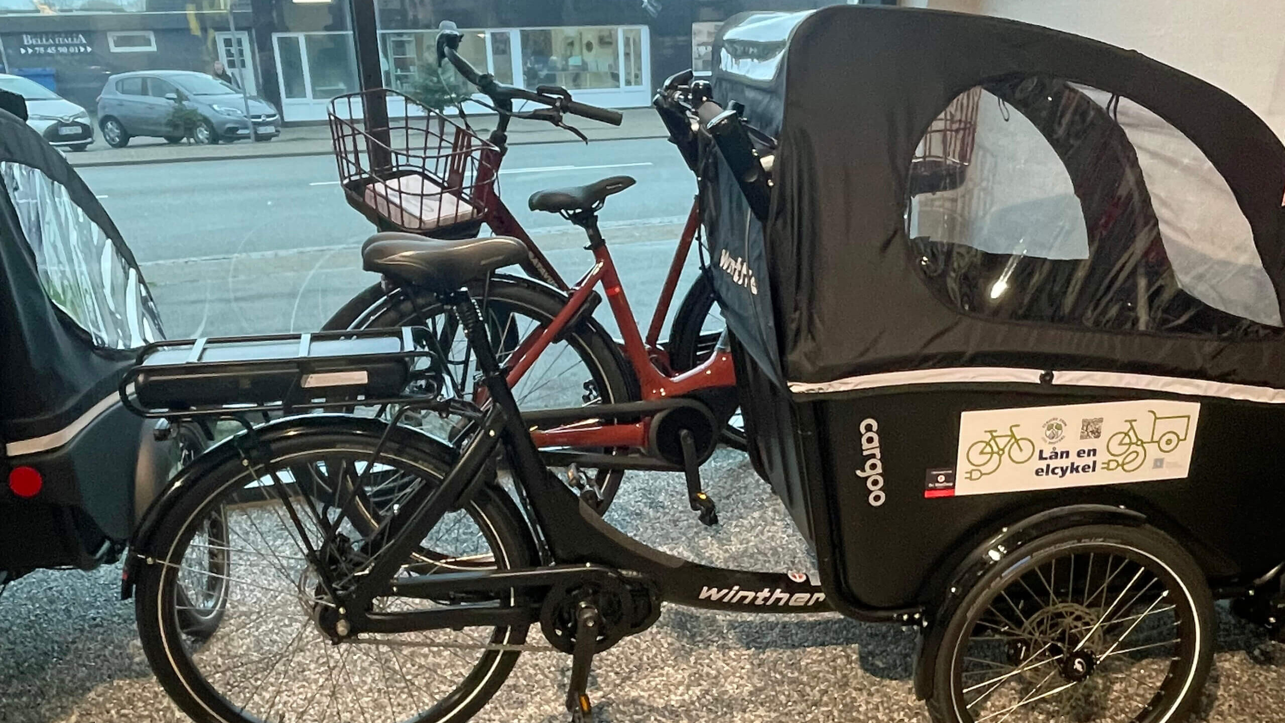 Via ordningen man kan gratis låne en elcykel i en sammenhængende periode på 30 dage.