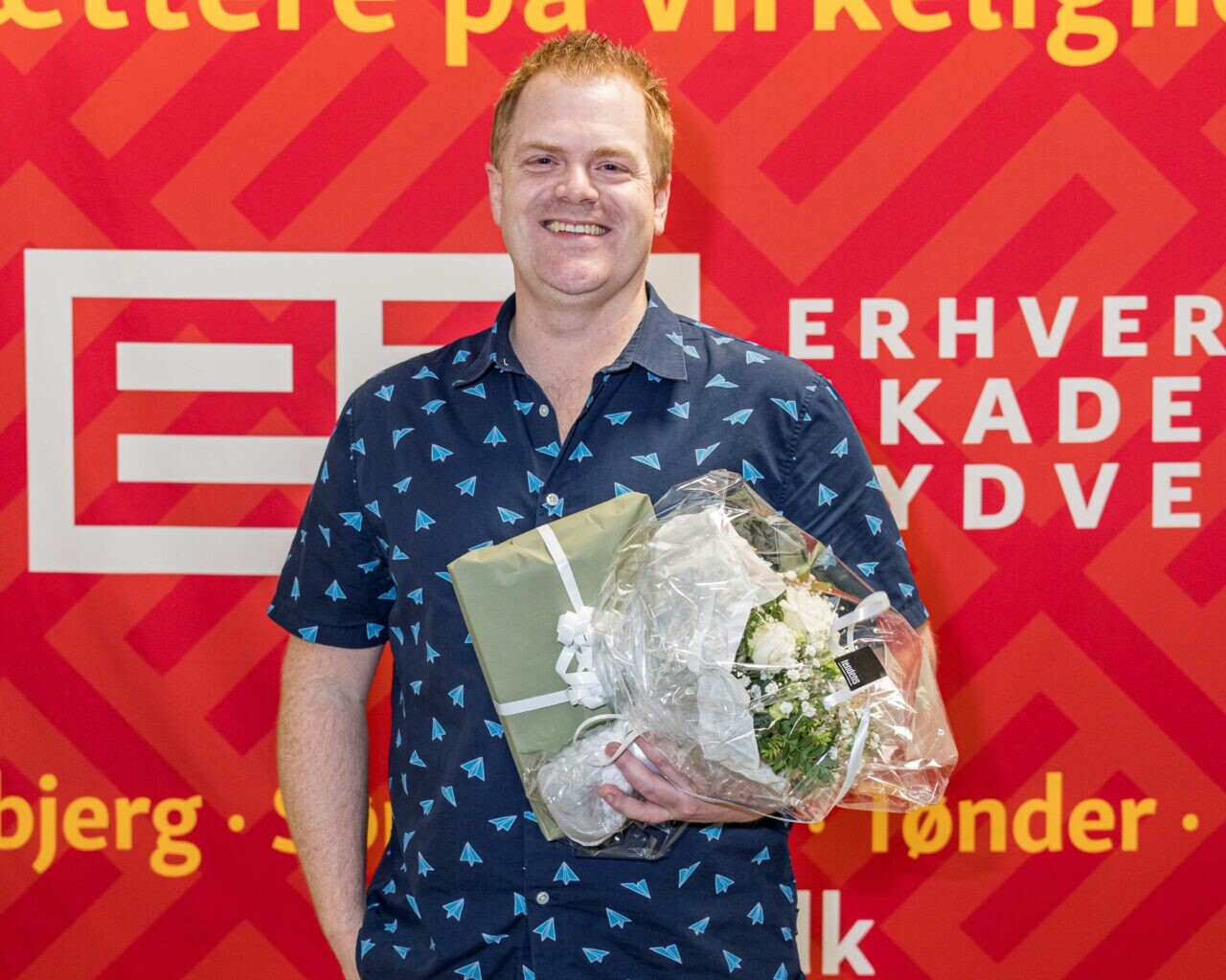 Kim Thøisen, lektor ved Erhvervsakademi SydVest. Foto: Henrik Boulund Meng Hansen