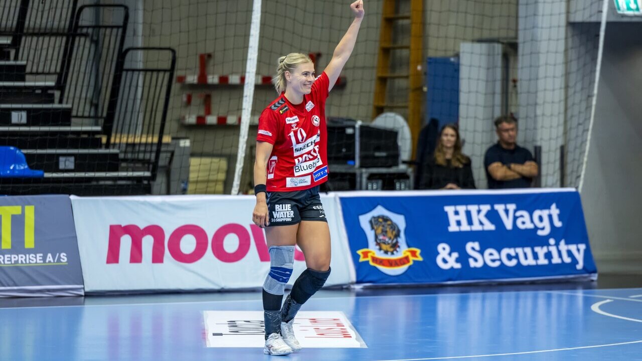 Kathrine Heindahl, Team Esbjerg. Pressefoto: Niels Husted.