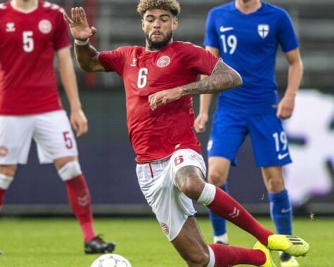 Philip Billing står noteret for fem A-landskampe. Foto: Anders Kjærbye, DBU.